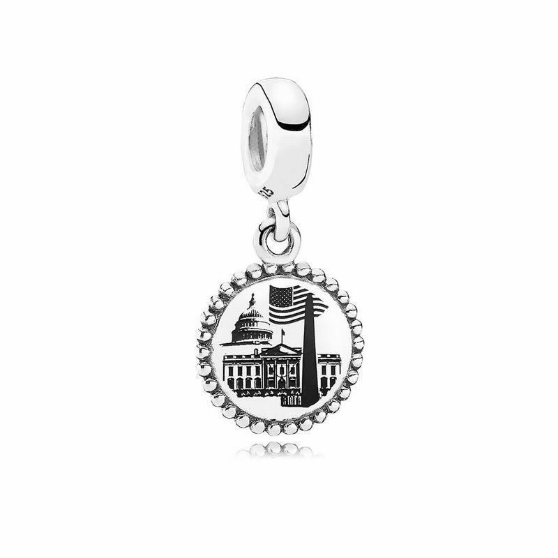 Pandora Australia Washington D.C. Dangle Charm - Sterling Silver | HQZPKS689